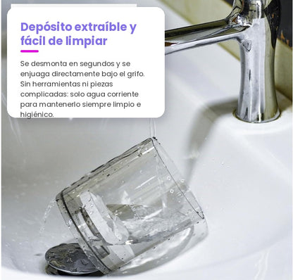Limpiador de Brochas de Maquillaje Eléctrico USB Recargable